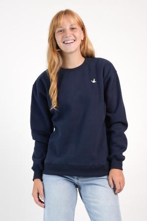 BUZO DE ALGODON CON  FELPA  MUJER