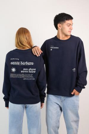 BUZO FELPA ESTAMPADO UNISEX