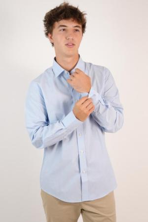 CAMISA FIL A FIL CUELLO DURO