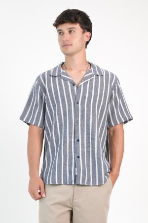 CAMISA MANGA CORTA TEXTURIZADA