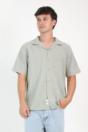 CAMISA MANGA CORTA TEXTURIZADA