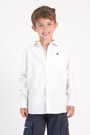 CAMISA MANGA LARGA  NIÑO