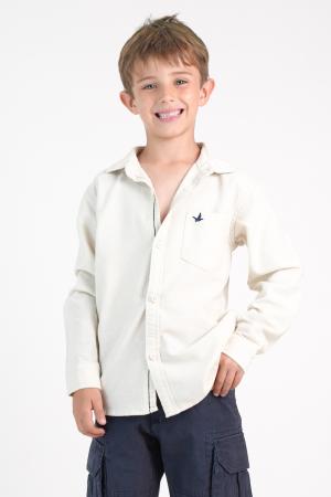 CAMISA MANGA LARGA  NIÑO