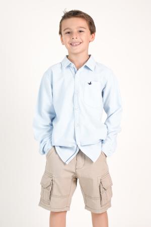 CAMISA MANGA LARGA NIÑO