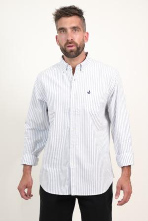 CAMISA OXFORD RAYADA