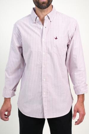 CAMISA OXFORD RAYADA