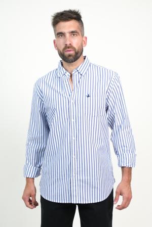 CAMISA POPLIN RAYADA