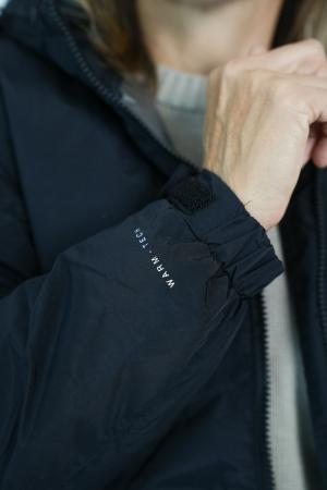 CAMPERA CAP TASLON TECH SILVER MUJER