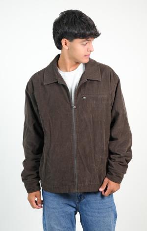 CAMPERA DE PANA CON CIERRE