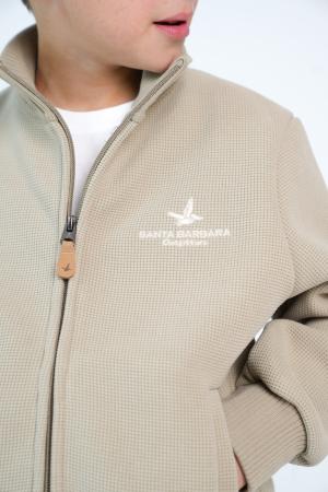 CAMPERA DUO ALGODÓN Y MICROPOLAR NIÑO