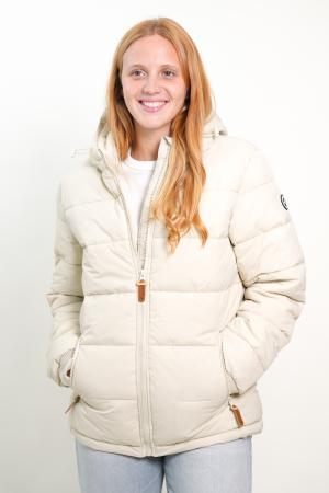CAMPERA INFLADA SHERPA DE MUJER