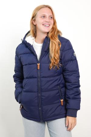 CAMPERA INFLADA SHERPA DE MUJER