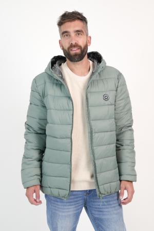 CAMPERA ULTRALIVIANA C/CAPUCHA SILVER