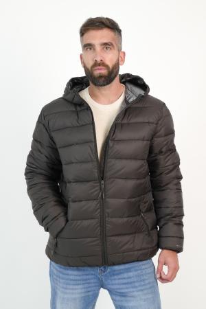 CAMPERA ULTRALIVIANA C/CAPUCHA SILVER