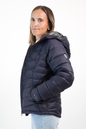 CAMPERA ULTRALIVIANA C/CAPUCHA SILVER  II MUJER