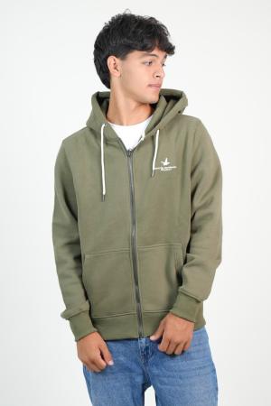 CANGURO FELPA CON CIERRE