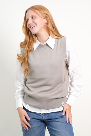 CHALECO DE HILO MUJER