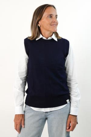 CHALECO DE HILO MUJER