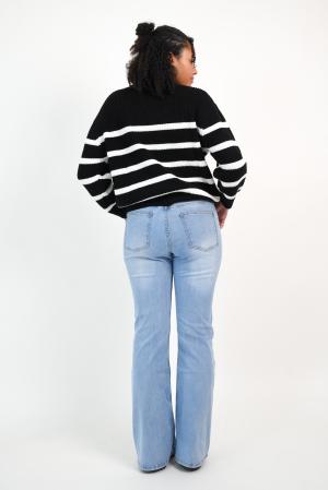 JEAN SEMI OXFORD MUJER