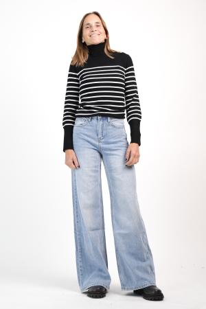 JEAN WIDE LEG CONFORT MUJER