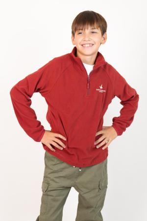 MEDIO CIERRE POLAR LIVIANO INFANTIL
