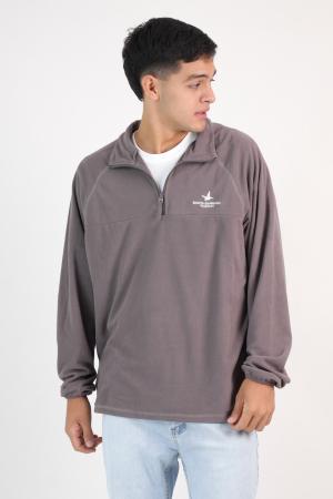 MEDIO CIERRE POLAR LIVIANO HOMBRE