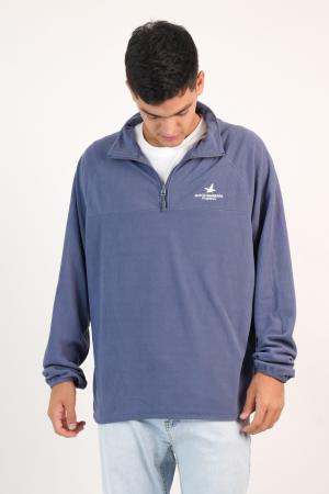 MEDIO CIERRE POLAR LIVIANO HOMBRE