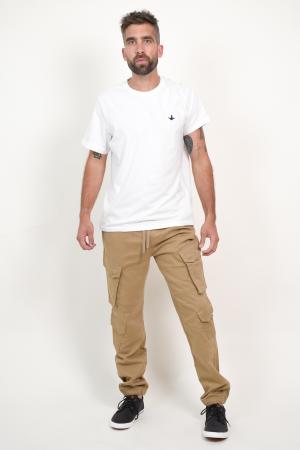 PANTALON CARGO CON PUÑO