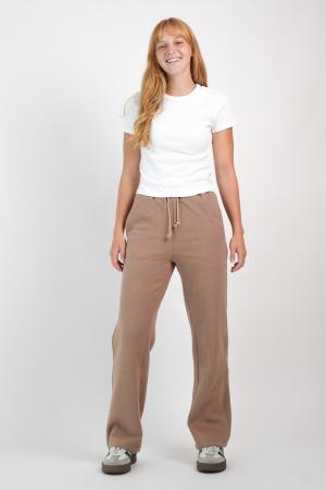 PANTALON FELPA WIDE LEG