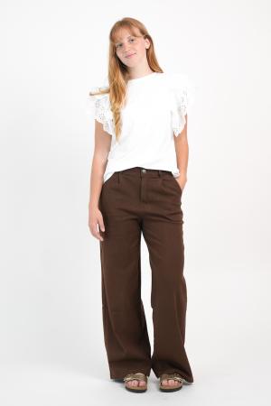 PANTALON GABARDINA PINZADO