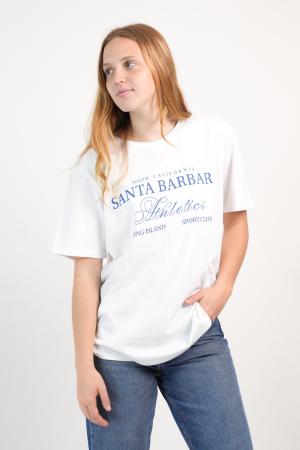 REMERA ESTAMPADA OVERSIZE MUJER