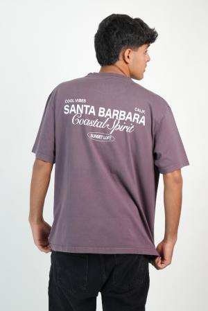 REMERA OVERSIZE  ESTAMPADA PIGMENTADA