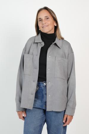 SOBRECAMISA GAMUZA MUJER