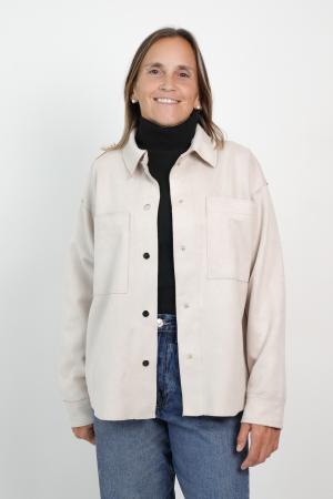 SOBRECAMISA GAMUZA MUJER