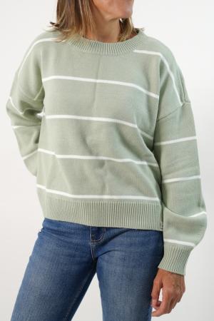 SWEATER A RAYAS MUJER