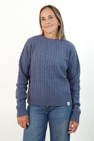 SWEATER CON OCHOS MUJER