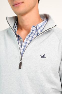 SWEATER MEDIO CIERRE