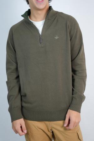 SWEATER MEDIO CIERRE